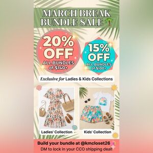 Girls White Floral Summer Dress with Peach Accents